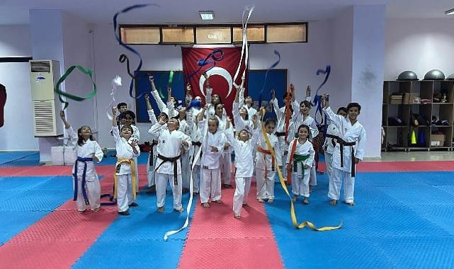 Kemer Belediyesi Karate Takımı kuşak atladı