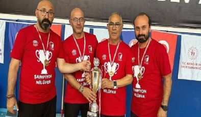 Nilüfer BUGES namağlup şampiyon