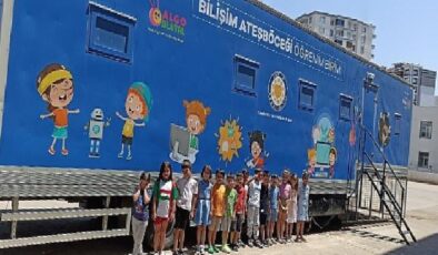 TEGV Bilişim Ateşböceği Diyarbakırlı Çocuklara Eğitim Desteği Sağlıyor